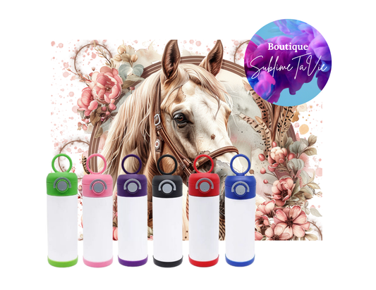 Tasse isotherme enfant cheval