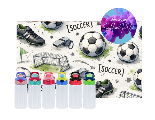 Tasse isotherme enfant soccer