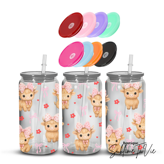 Gobelet plastique vache