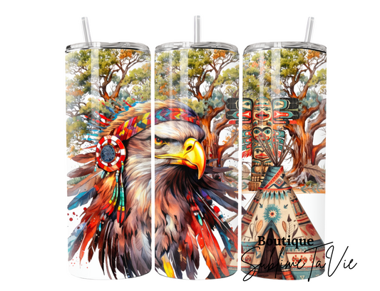 Tumbler aigle autochtones