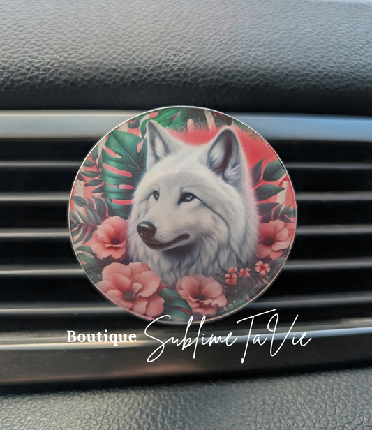 ZDésodorisants voiture loup rose