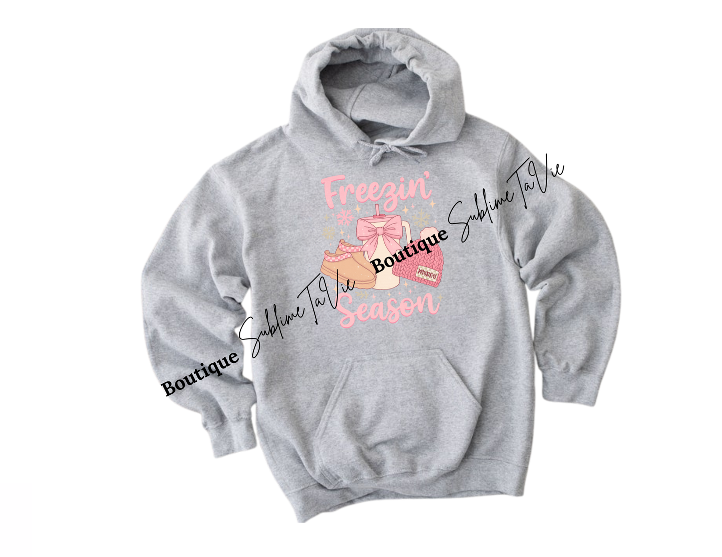 Hoodie freezing season