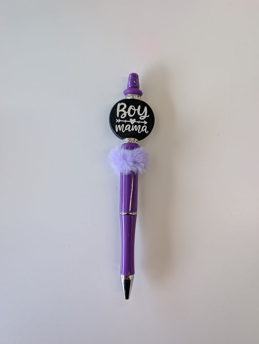 Stylo à bille Boy mama mauve