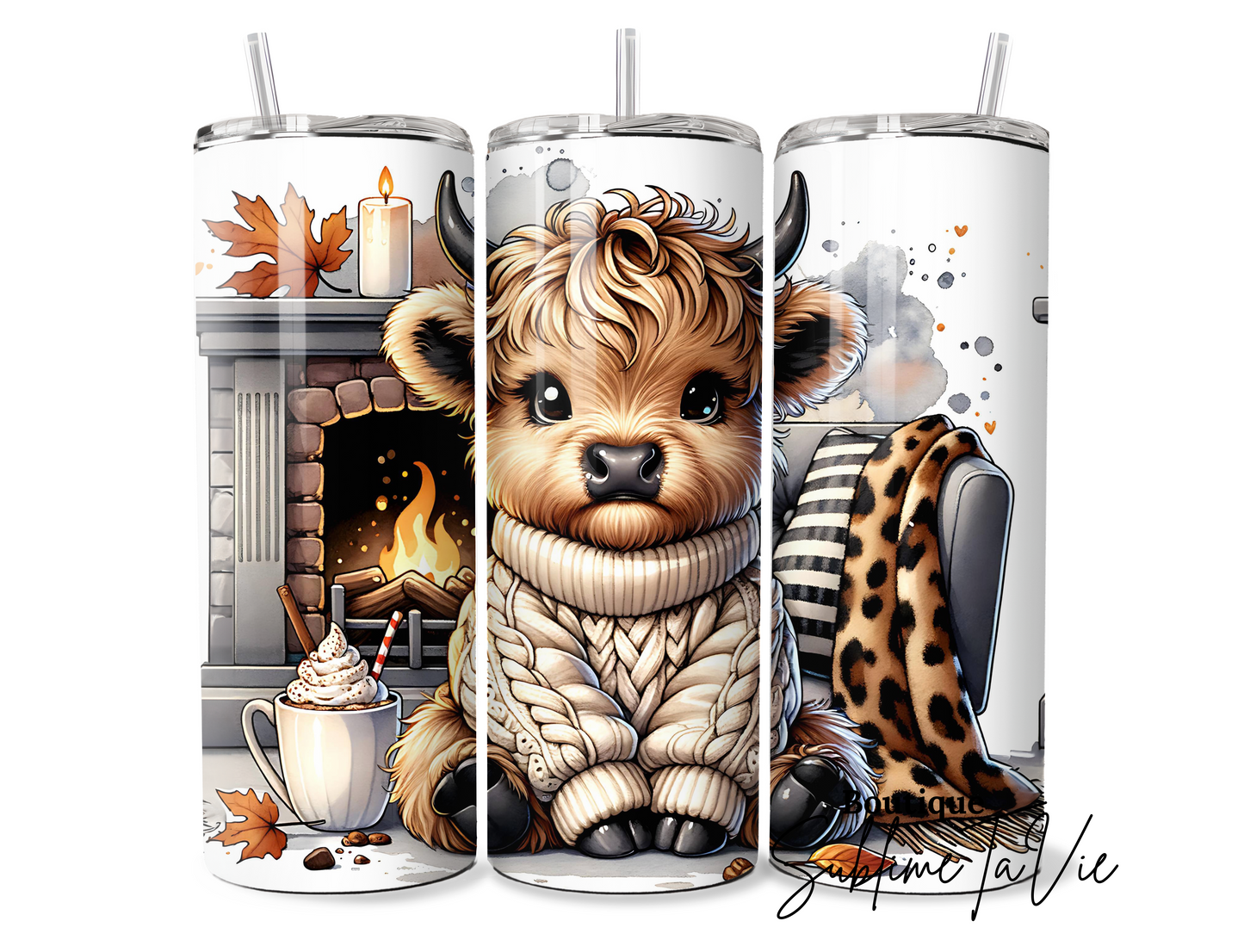 Tumbler vache hiver