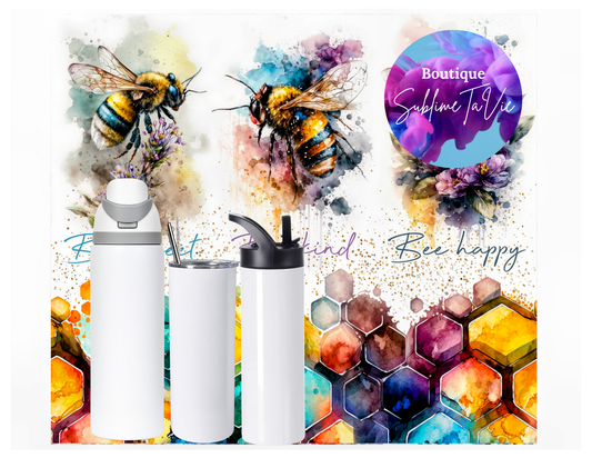 Tasse isotherme abeilles