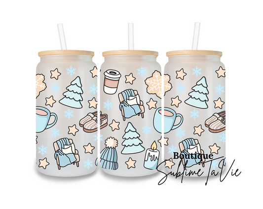 Gobelet givré hiver