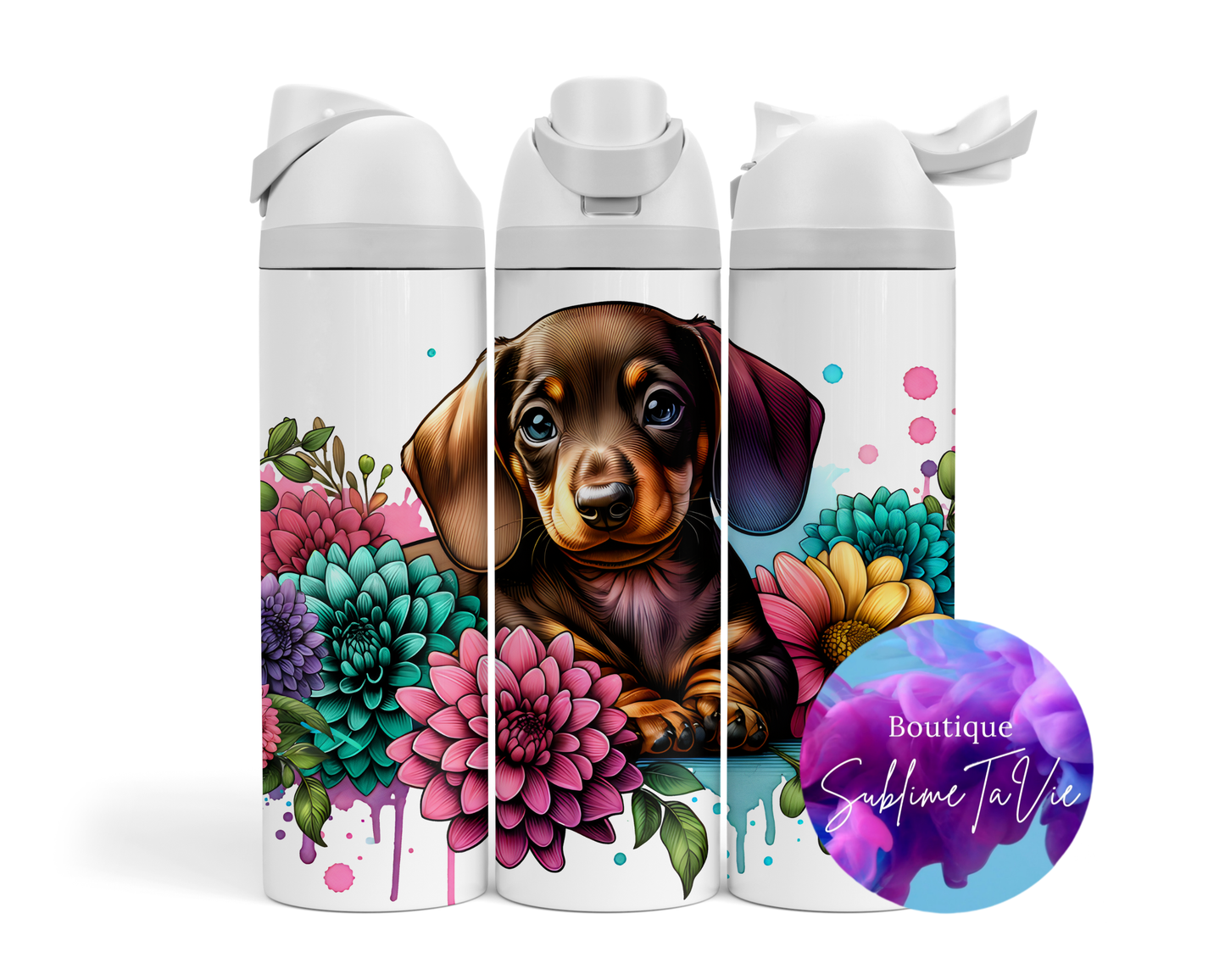 Tasse isotherme Owa - Chien saucisse