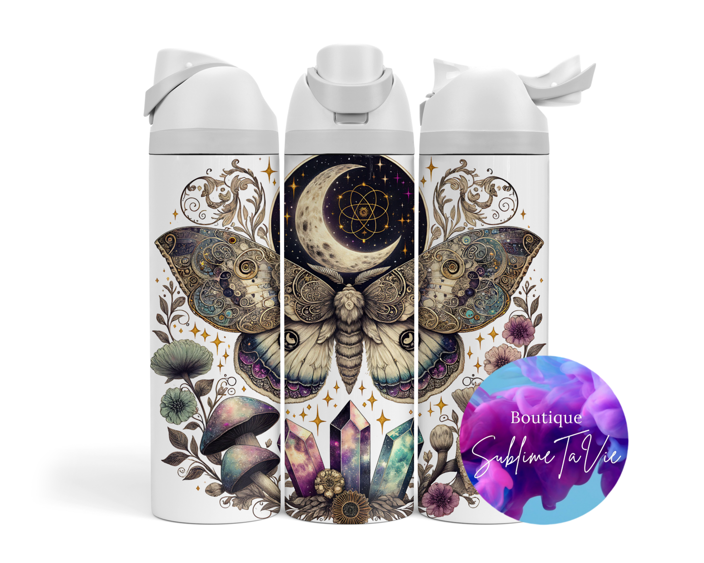 Tasse isotherme Owa - Papillon de nuit