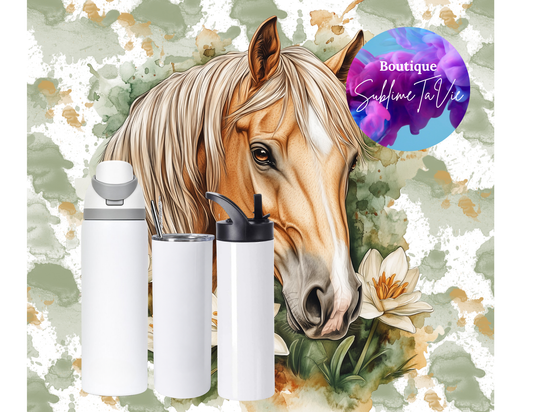 Tasse isotherme cheval
