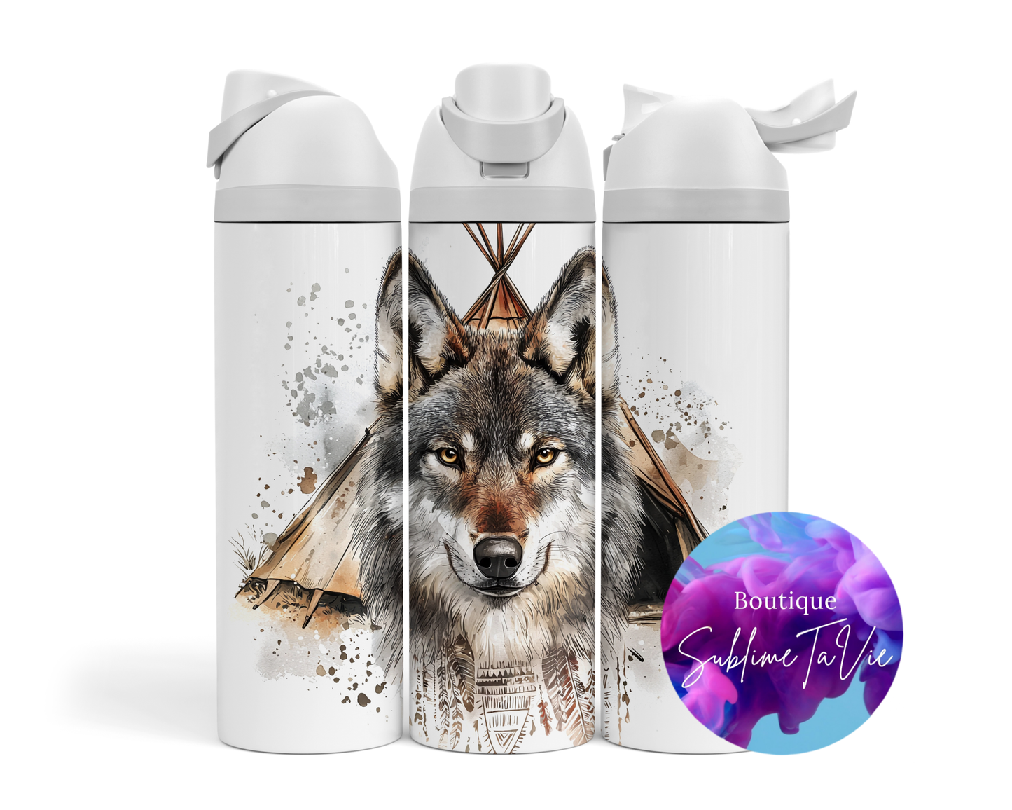 Tasse isotherme Owa - loup