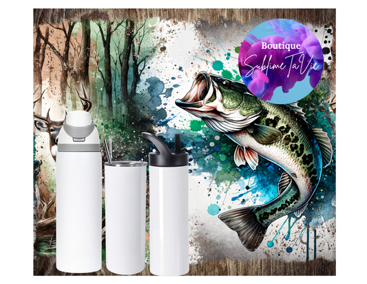 Tasse isotherme chasse et pêche