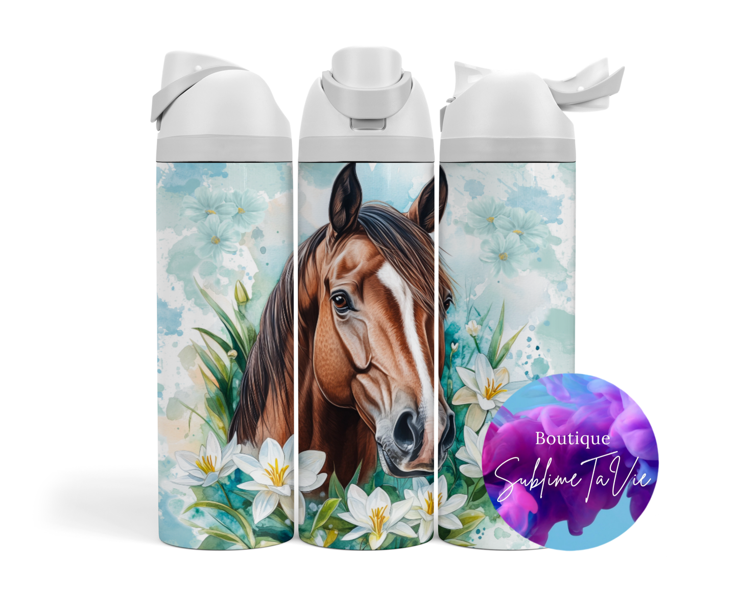 Tasse isotherme Owa - Cheval brun